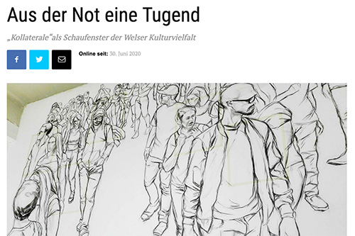 Kollaterale im oö. Volksblatt