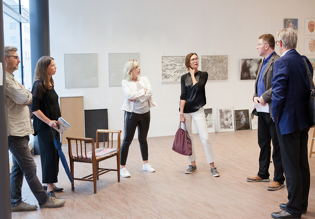 Temporäres Atelier Renate Billensteiner und Gerhard Brandl