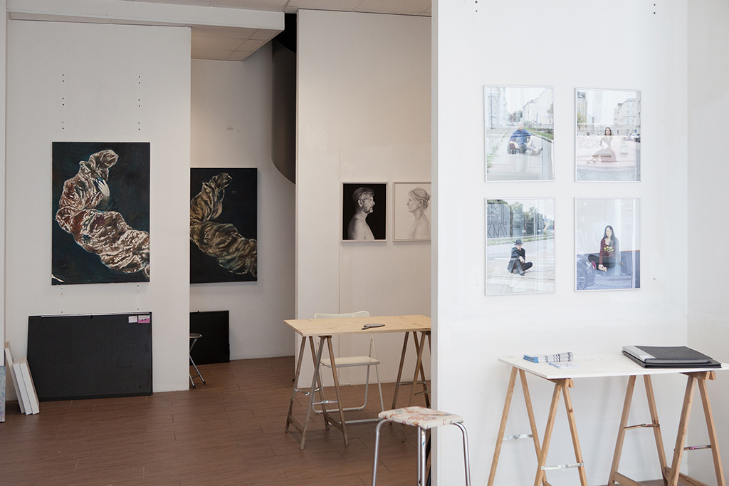 Temporäres Atelier Renate Billensteiner und Gerhard Brandl