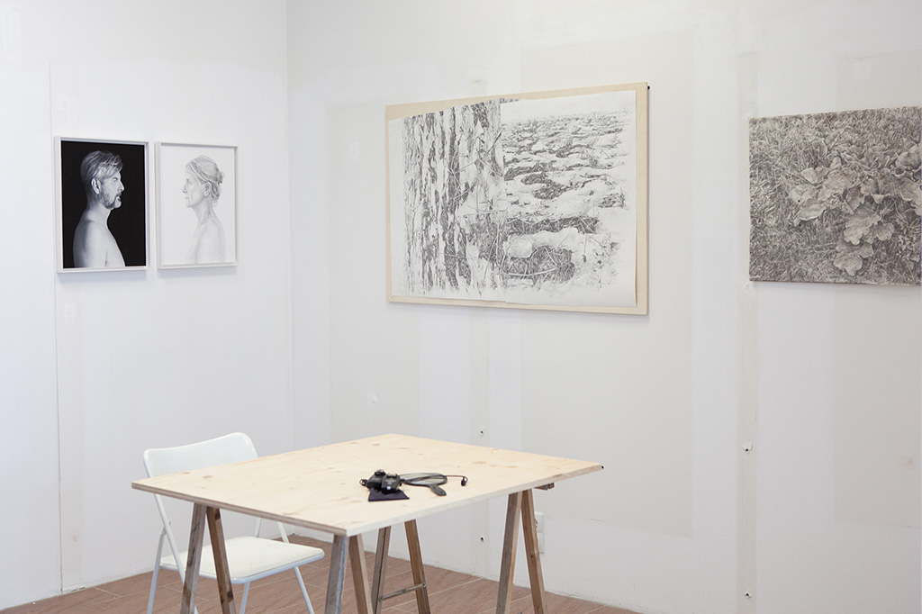 Temporäres Atelier Renate Billensteiner und Gerhard Brandl