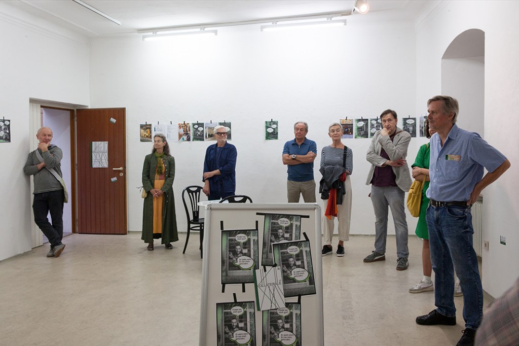 KOLLATERALE 2.0-Eröffnung in der Galerie DIE FORUM